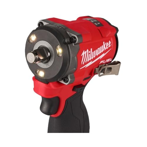Milwaukee M12FCIWF12G3-0 12v Fuel 1/2" Compact Impact Wrench Naked, Red, lable ‘1/2 ’ - Image 2