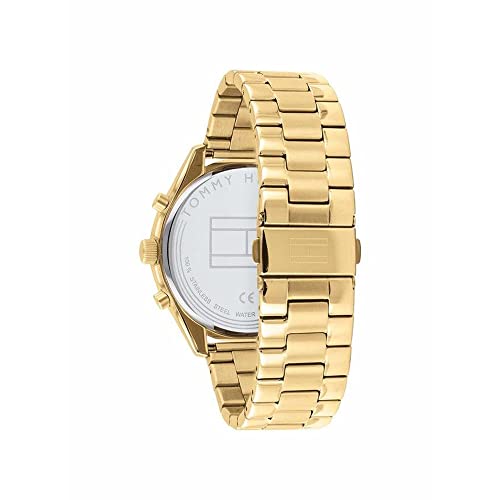 Tommy Hilfiger Mens Bennett Silver White Dial Analogue Watch - TH1791726 - Image 2