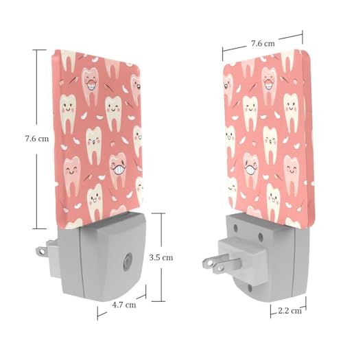 Lámpara de noche LED con sensor, pack 2 unidades miniatura 7
