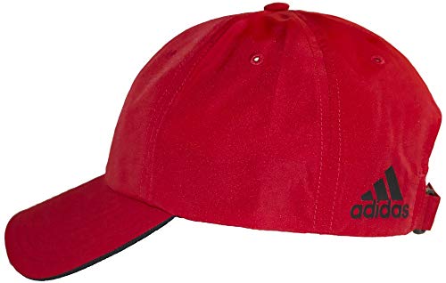 Adidas A605 Performance Poly Relaxed Golf Hat With Rear Logo (Red) #TOP9