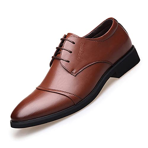 Men's Lace-ups Derbys Classic Oxford Formal Dress Shoes for Party Wedding School Walking Business Office