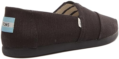 TOMS Alpargata CloudBound Black/Black Heritage Canvas 9 D (M)3