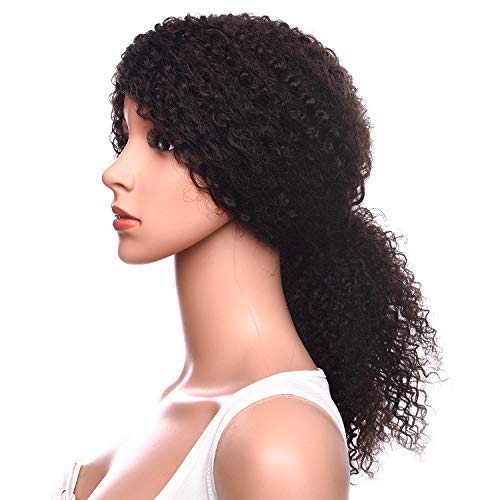 Peluca rizada de Silike; hecha con fibra Kanekalon, rizada, resistente al calor