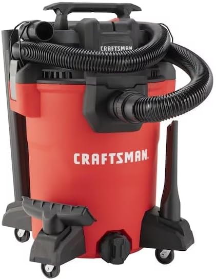 Craftsmen 8-Gallon 3.5 HP Corded Wet/Dry Shop Vacuum with Accessories Included