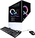 Cyber CyberPowerPC - Gamer Supreme Gaming Desktop AMD Ryzen 7 3700X 32GB Memory Radeon RX 6700 XT 1TB SSD + 2TB HDD Wins 10 Home with SKYPC Bundle (2021 Model) (32GB1TB SSD+2TB HDD), black