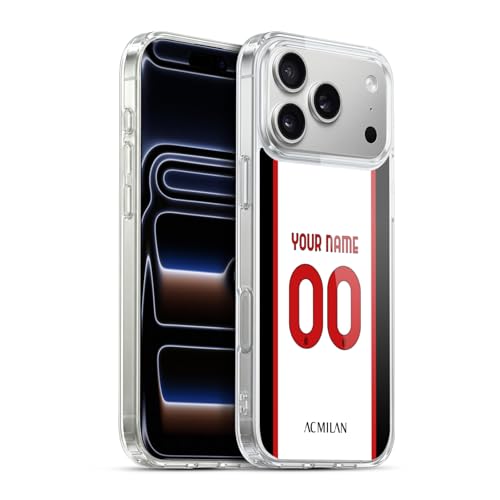 Coque en Gel Apple iPhone 17 Pro Max AC Milan MagSafe pour vibrer à chaque match