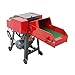 WYDDDARY Hay Cutter Pulverizer 4-Blade Grass Chopper Corn Straw Cutter Pulverizer ​Crop Straw Crusher with Conveyor 400-800KG/H 3KW 220V