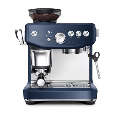 Breville BES876DBL Espresso Machine with Grinder Cover
