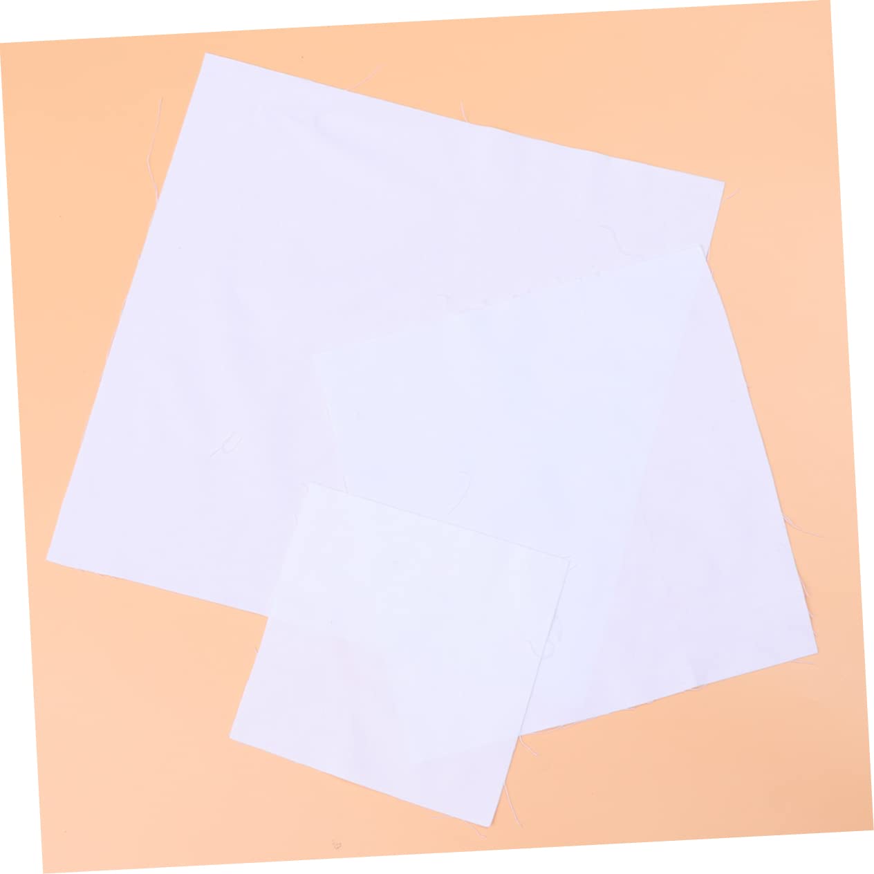 ERINGOGO 3pcs Cross Stitch Cloth Cotton Embroidery Fabric for Needlework Includes White Squares for Crafting and Handmade Projects