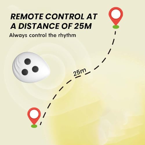 Image of Personal Massager for Women | Remote Controlled | 25 Meter Range | USB Rechargeable | Mini Massager for Women | Pain Relief & Muscle Relaxation