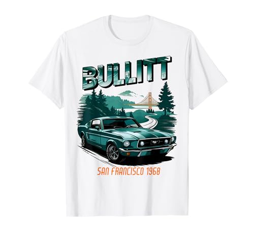Hot Rod Muscle Racing Vintage-Klassiker Bullitt T-Shirt