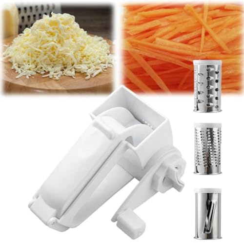 Rallador de queso manual con manivela miniatura 3