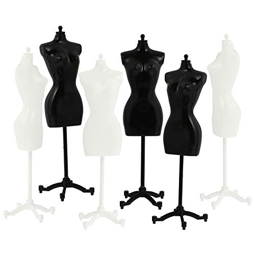 Healifty 6pcs Doll Dress Form Stand (8.2)