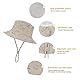 Durio Baby Sonnenhut Kinder Sonnenmütze Junge Mädchen Atmungsaktiv Sommerhut Kinder UV-Schutz mit Bindebändern Khaki mit Dinosaurier 12-24 Monate(Tag Size M)