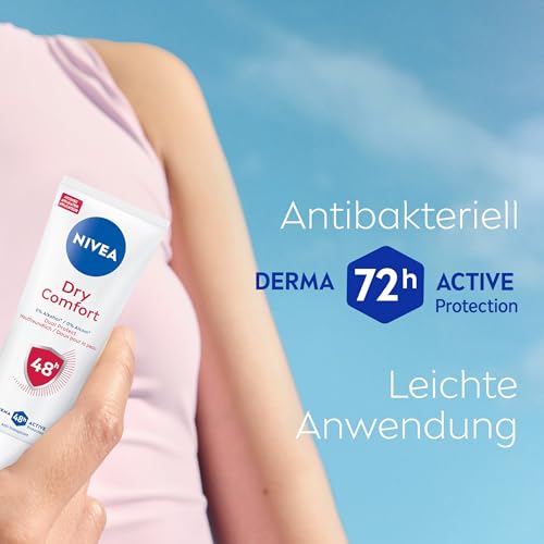Nivea Dry Comfort Deo Creme Antitranspirant 48 Stunden Schutz
