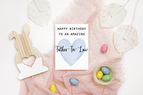 Happy Birthday To An Amazing Father-In-Law Card - Cute Birthday Card For Father-In-Law - Greeting Card - Amazing Father-In-Law Card - Best Father-In-Law Birthday Card - Gift Idea Happy Birthday image 4