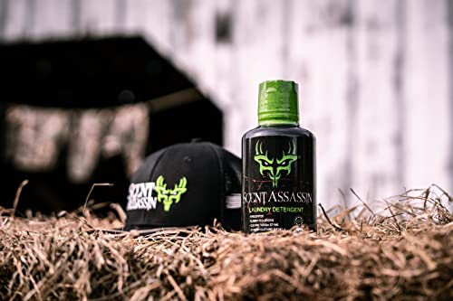 Scent Assassin Combo Package - Natural Earth - 16Oz Spray X 2, 4Oz Spray X 2, Laundry Detergent, Body Wash And Shampoo - Hunting Scent Eliminator - Scent Away For Hunting And Camping #TOP6