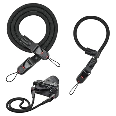 Eclove Correa De Hombro Para Cámara 2 Piezas Correa De Mano Para Cámara De Fotos, Correa De Muñeca Para Cámara, Con Cierre Rápido Para Fotógrafos, Para Slr/Dslr/Nikon/Canon/Sony/Fuji (negro) | Ya disponible en tu tienda friki favorita! En mundofriki.es!