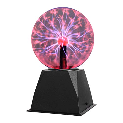 Preisvergleich Produktbild Magische Plasmakugel, Elektrische Berührungsempfindliche Blitze Kugel 8 Zoll Magische Leucht Ball, Elektrostatische KugelFür Kinder / Party / Schlafzimmer / Nachtlichter / Disko Retro Licht Deko