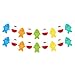 Little Fisherman Fish Bobber Garland Banner for Gone Fishing Party Supplies School Home Decorations