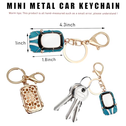 Sylvil Car Model Rhinestone Keychain