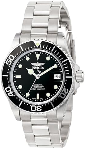 Invicta Automatic Pro Diver Stainless Steel Watch