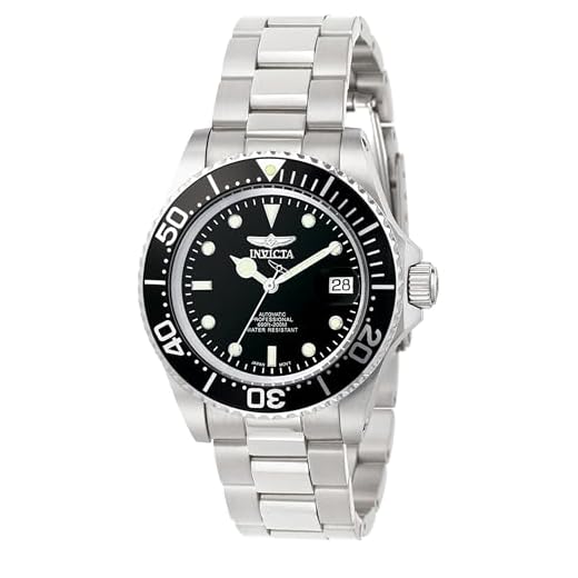 Relógio de pulso Invicta Pro Diver 8926OB, aço inoxidável, com mostrador automático, preto