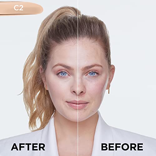 L’oréal Paris True Match Super-Blendable Foundation, Medium Coverage Liquid Foundation Makeup With Spf 17, C2, Light, 1 Fl Oz #TOP2