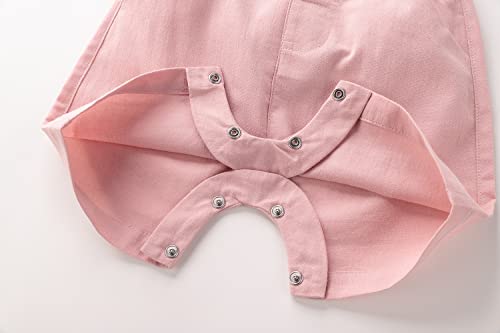 Baby Boys Gentleman Outfits Suits, Infant Short Sleeve Shirt+Bib Pants+ Tie Overalls Clothes Set,12-18M #TOP5