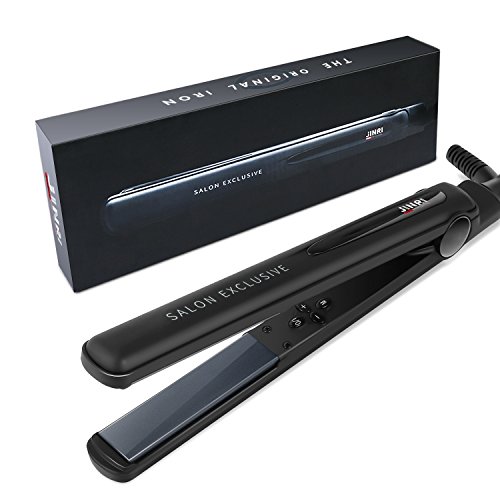 BESTOPE 1.2 INCHES HAIR STRAIGHTENER FLAT IRON WITH INSTANT HEATING WORLDWIDE UNIVERSAL VOLTAGE ADJUSTABLE TEMPERATURE FOR WOMEN GIRLS
