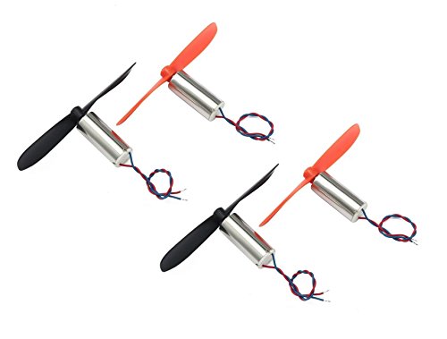 Image of INVENTO 4Pcs DC 3.7V 8520 8.5x20mm Micro Coreless Motor With 4Pcs 55mm Propeller High Speed Mini Drones