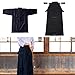 Imagen de LOVIVER Kendo Uniforme Conjunto Dobok Traje Judo Transpirable Hombres Mujeres Aikido Samurai Hakama