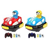 Alimentation longue durée : soutenue par une batterie de grande capacité, pas besoin de remplacements constants, permettant une satisfaction de jeu ininterrompue. L'auto tamponneuse télécommandée dure pour jouer