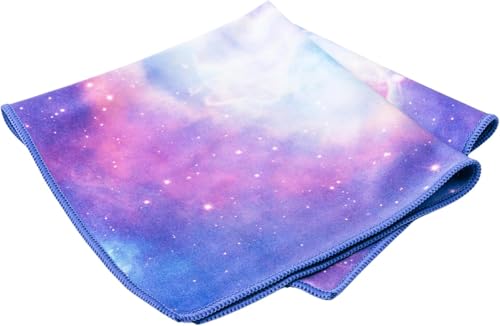 Lens-Aid Chiffon Microfibre Design Haut de Gamme : 30 x 30 cm et Non Pelucheux avec Motif | Qualité opticien pour Lunettes, écran, Appareil Photo, Objectif, vitres de Voiture, téléphone Portable,