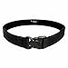 Produktbild OBRAMO Einsatzkoppel taktischer Gürtel für Security & Polizei verstellbar Dreipunkt Schnellverschluß Schnalle Heavy Duty Belt, Schwarz, L