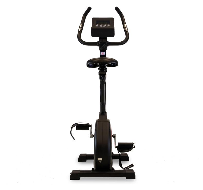 BH Heimtrainer Berlin SC100 Schwungrad 9kg 24 Stufen Fitness Zuhause | Magnetischer Widerstand, Nutzung Bis Zu 7 Std. Pro Woche, Anzeige Von Zeit Geschwindigkeit Distanz Und Kalorien