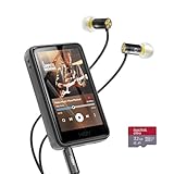 HiBy R1 HiFi MP3 Player with Bluetooth 5.1 Hi-Res Audio Certified DSD 256 Native Tidal Qobuz Player MSEB Tuning 3”Touchscreen 32GB+ Yves Earphones