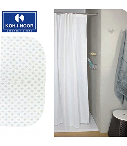 Preisvergleich Produktbild KOH 45224 Duschvorhang Wabenmuster