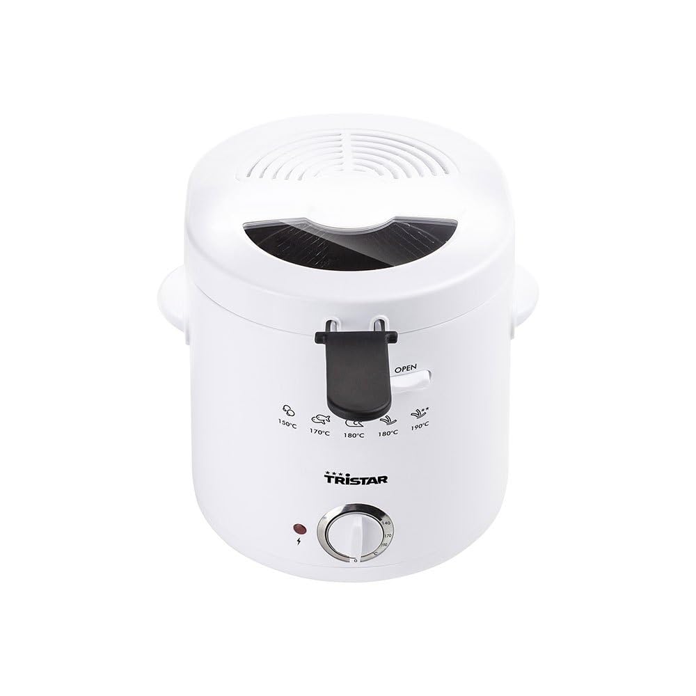Tristar Friggitrice con Termostato FR-6941, 1.5 Litri, Plastica