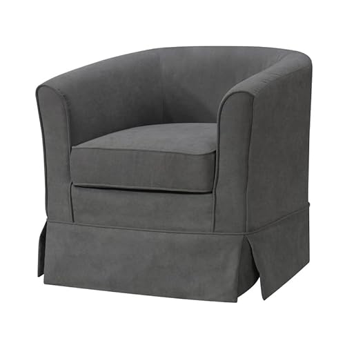 Best Gray Barrel Swivel Chair