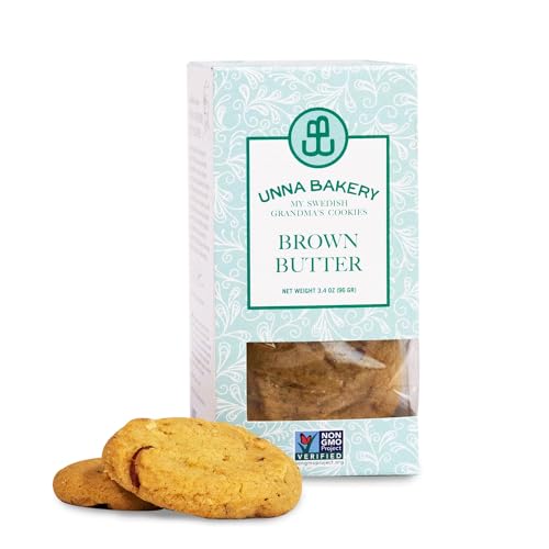 Unna Bakery Butter Cookies (Brown Butter Cookie, 3.4 oz)
