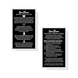 Photo of the Boutique Marketing Yoni Steam Aftercare Instruction Cards