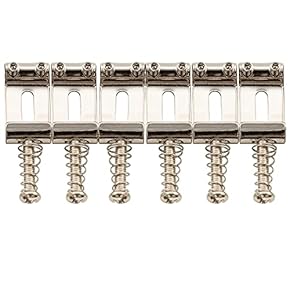 激レア ストラト ブリッジ ブラス Amazon | Fender Vintage Strat Bridge Sections Set of 6