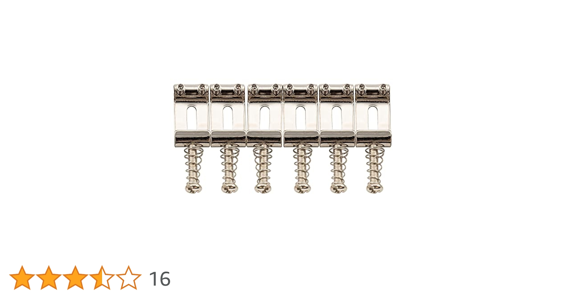 エレキギターストラトキャスター(ST)用ブリッジ /ニッケルカラー