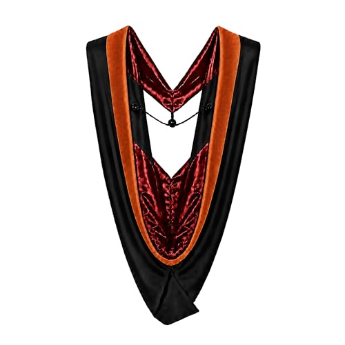 Cappe Diem Master's Graduation Hood ORANGE: Master of Engine
