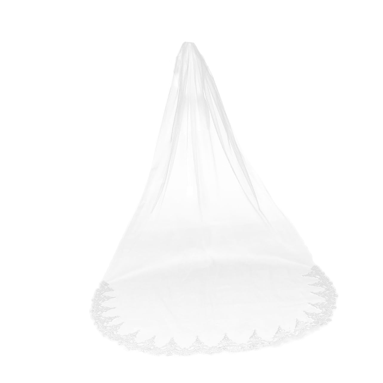 SHERCHPRY 2stücke Lange -hochzeits-schleier Mit Eleganter Brautschleier Feinem Material Für Unvergessliche Hochzeitsmomente Für Bräute Und Hochzeitsfeiern