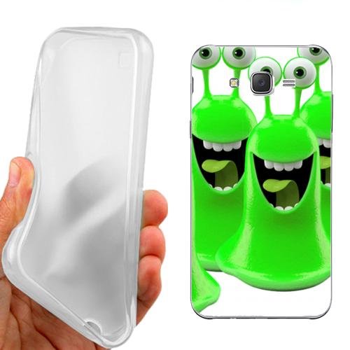 Custodia Cover Case LUMACHINE Verdi per Samsung