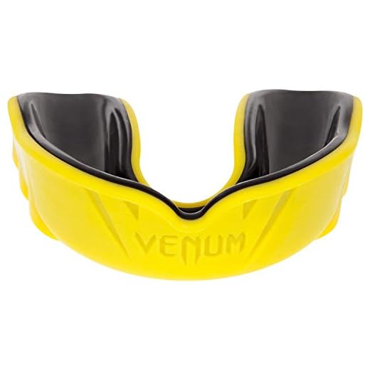Venum Unisex Senior 11+ Jahre Challenger Mundschutz, Einheitsgröße,Gelb/Schwarz