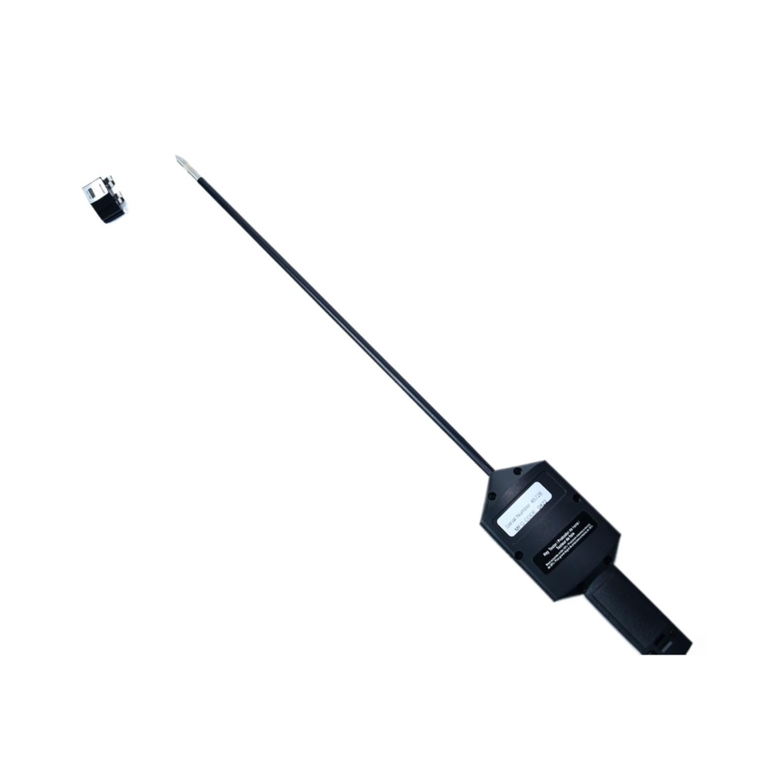 Feuchtigkeitsmesser, Grasfeuchtigkeitsmessgerät, Einstab-Grasfeuchtigkeitstemperaturtester, mit Kalibrierungsfunktion, schnelle Messung