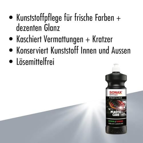 Kunststoffpflege Sonax Profiline PlasticCare 1 Liter